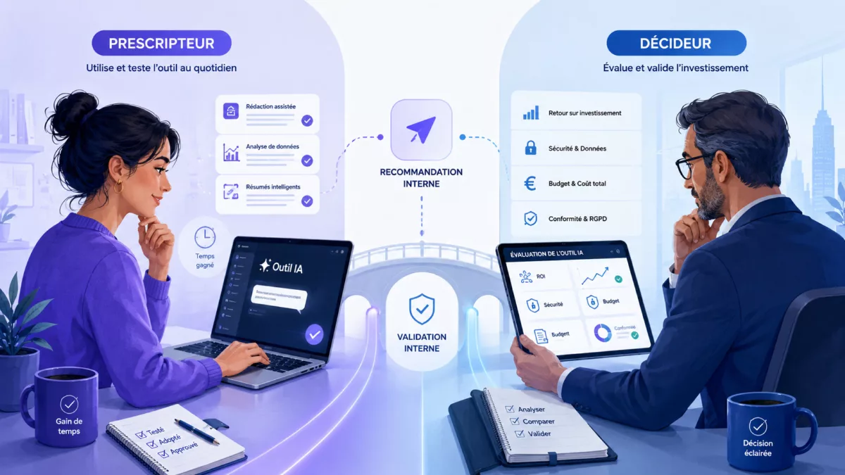 Persona B2B : quand l'utilisateur de votre IA n'est pas celui qui sort la carte bleue